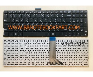 Asus Keyboard คีย์บอร์ด A501 K501 K501U K501UB K501UQ K501UW K501UX ภาษาไทย อังกฤษ 